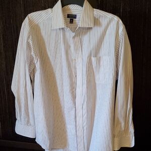Club Room Men's Pinstripe Dress Shirt